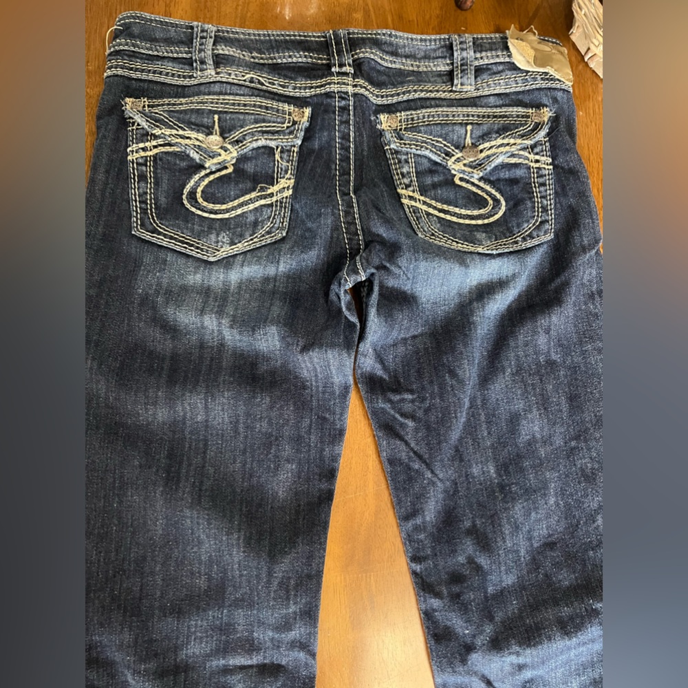 Silver Bootcut Jeans